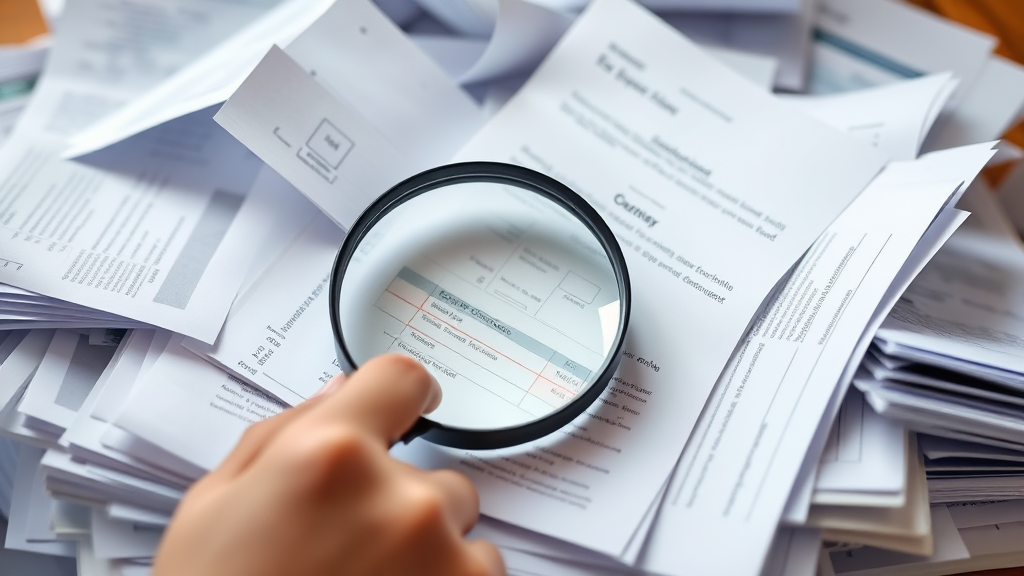 필요 서류 및 준비 팁 (realistic 스타일)