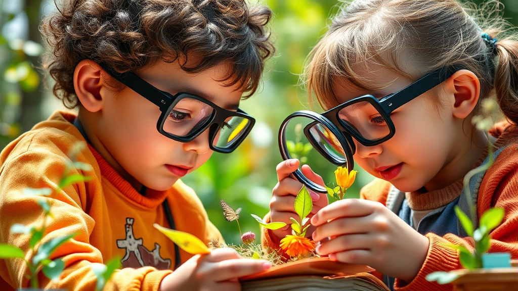 연령별 과학 책 선택 가이드 (realistic 스타일)