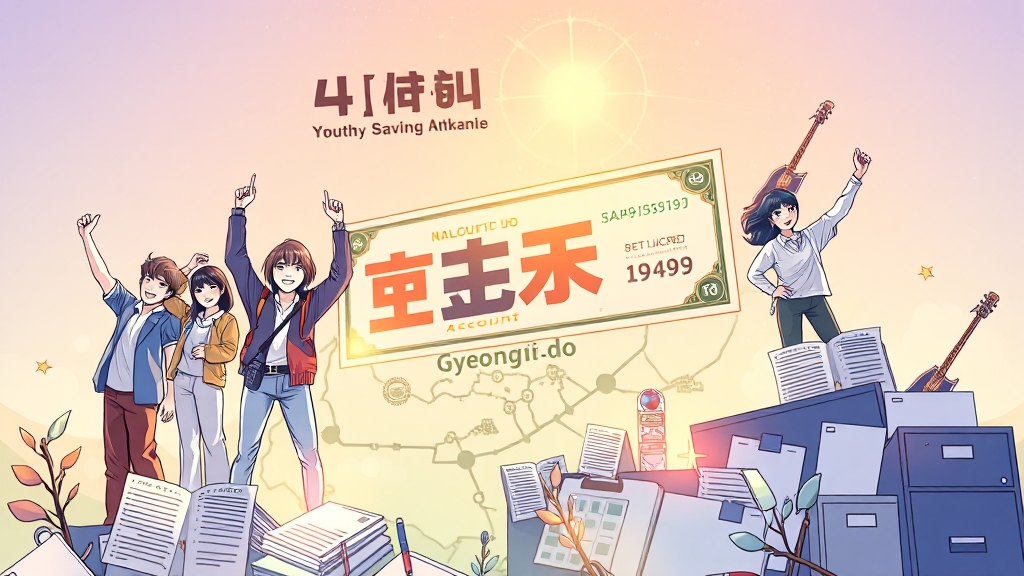신청 자격, 꼼꼼히 확인 (illustration 스타일)
