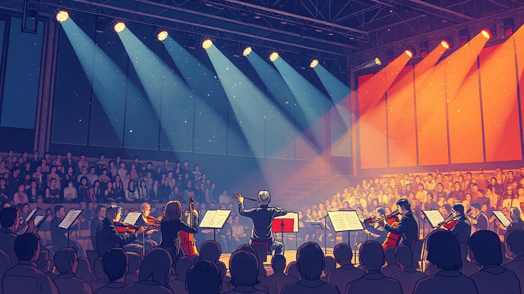 콘서트, 그 뜨거웠던 순간 (illustration 스타일)