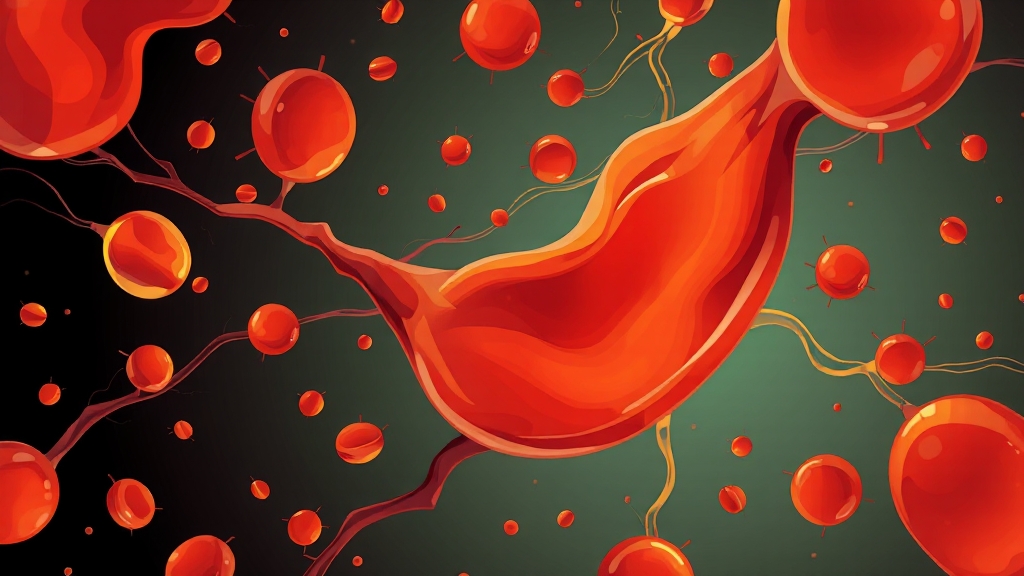 알부민이란 무엇일까요? (illustration 스타일)