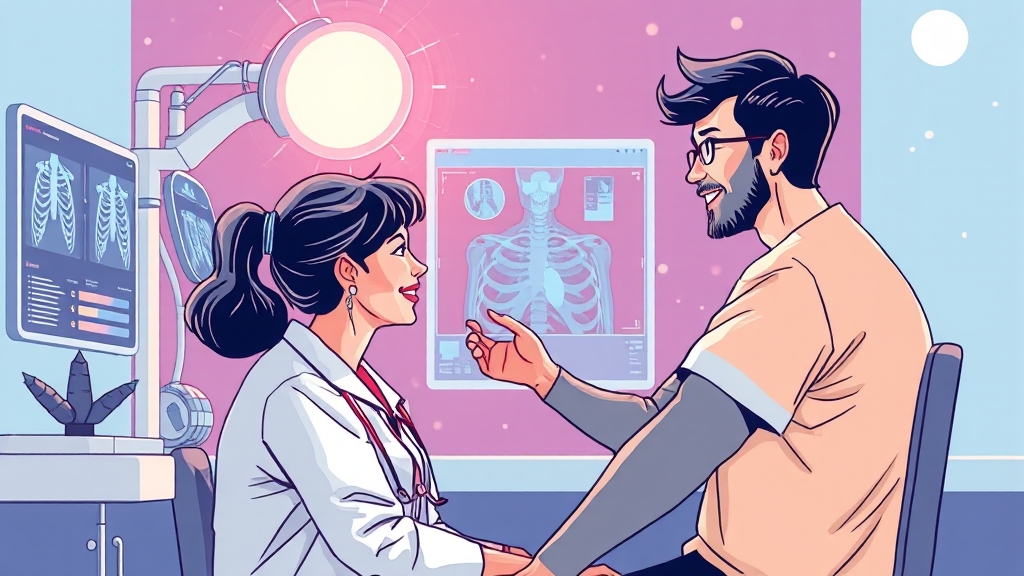 국가건강검진, 왜 중요할까요? (illustration 스타일)