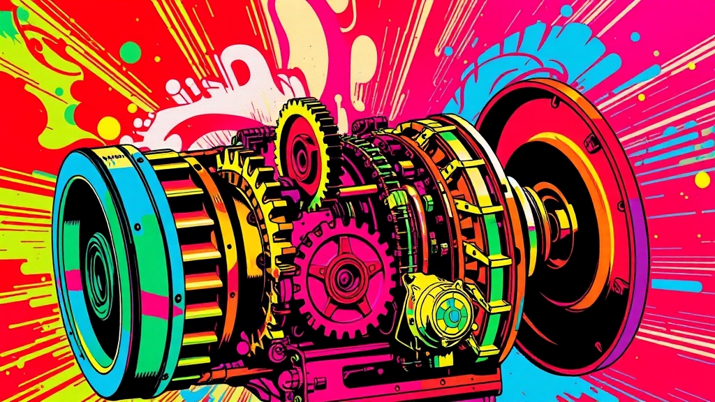미션오일 관리, 안전 운전의 시작 (popart 스타일)