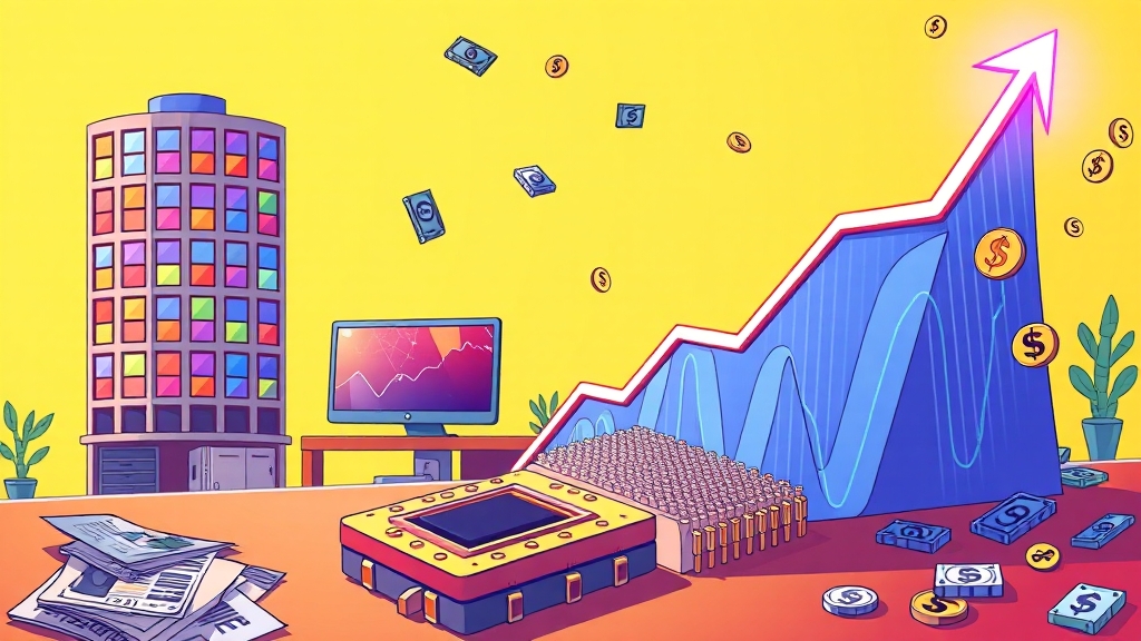 금리 인하, 투자 가이드 (cartoon 스타일)