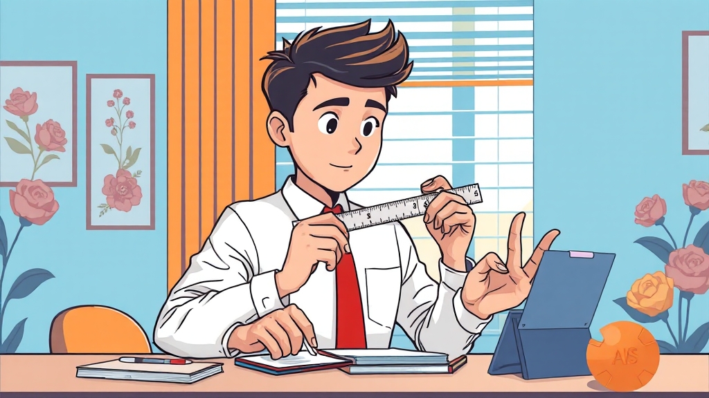 실측 오류 방지 & 사후 관리 (cartoon 스타일)