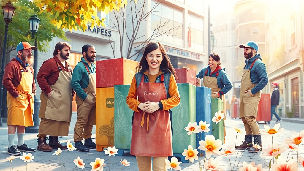 사업 개요 및 목적 (watercolor 스타일)