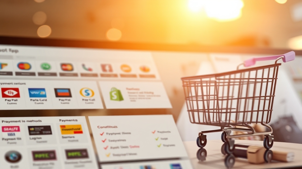 Shopify 기능 및 활용법 (realistic 스타일)