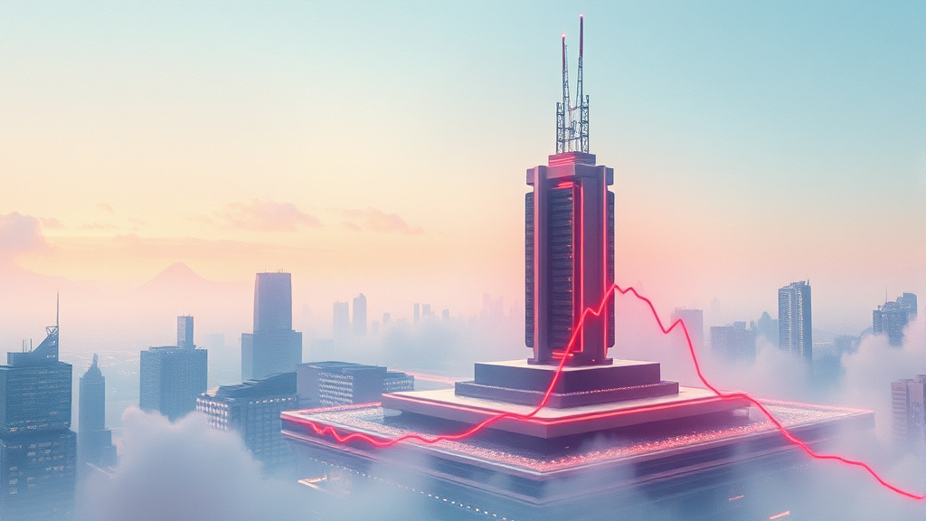 AI 반도체 투자, 리스크는 없을까? (watercolor 스타일)