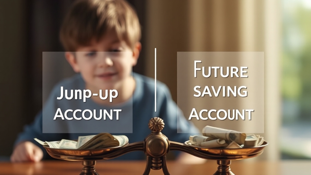 청년도약계좌 vs 청년미래적금 비교 (realistic 스타일)