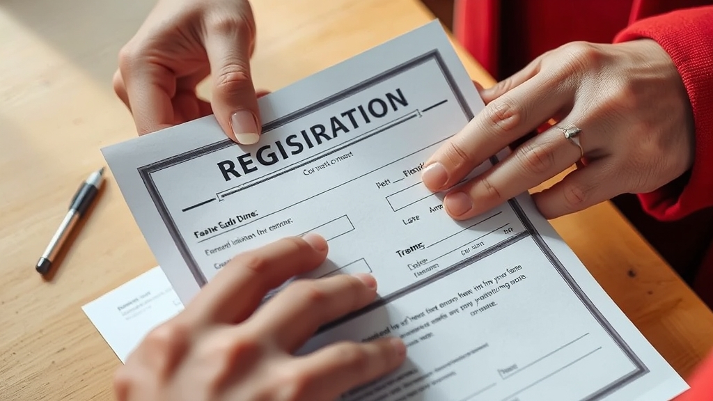 등기권리증, 주의사항은? (realistic 스타일)