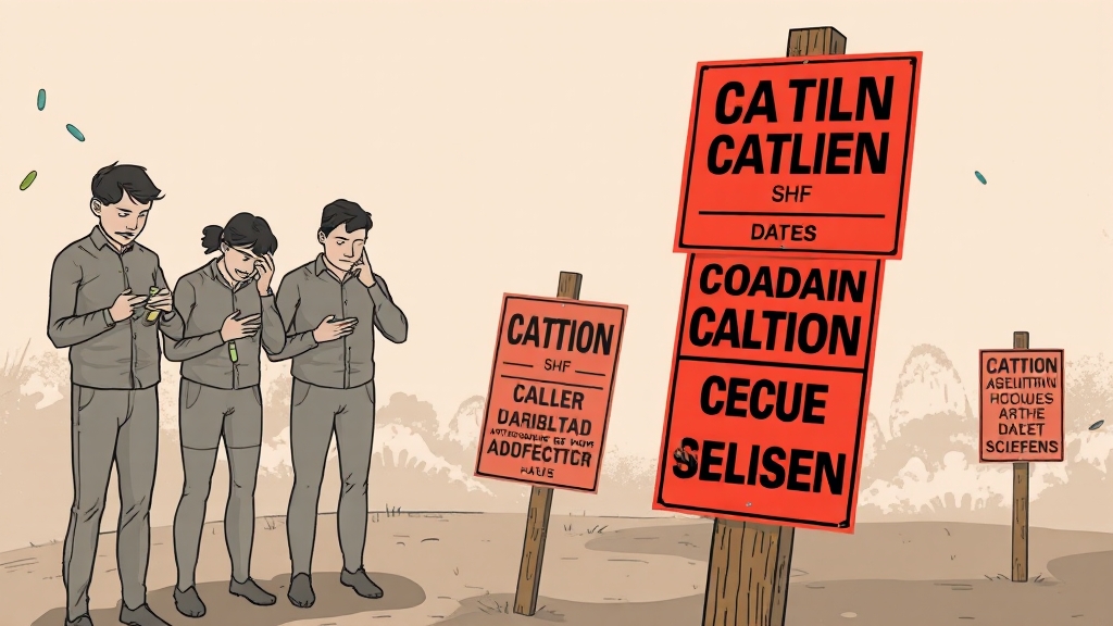 혹시 부작용은 없을까? 주의사항 꼼꼼 체크! (illustration 스타일)