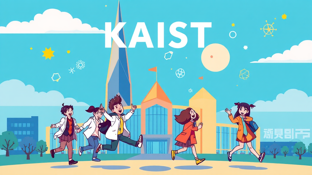 과기원 수시 입시 개요 (cartoon 스타일)