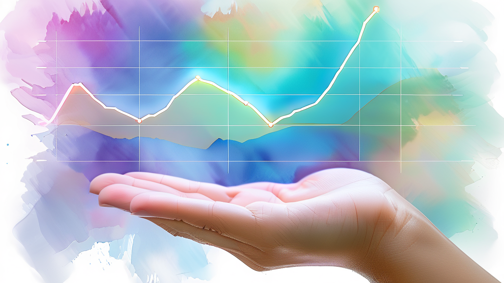 투자 시 유의할 리스크와 현명한 대응 전략 (watercolor 스타일)