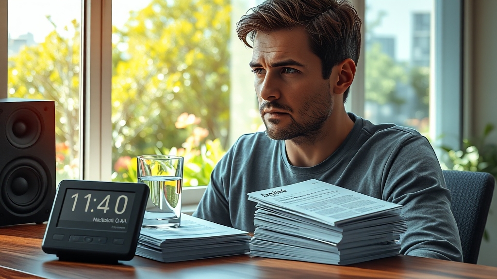 ADHD 약물 관련 궁금증 Q&A (realistic 스타일)