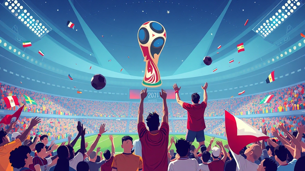 2026 월드컵 개요 (illustration 스타일)