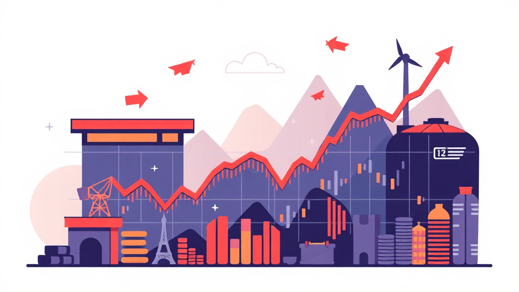 오늘의 상한가 종목: 보험주와 제약·바이오의 약진 (illustration 스타일)