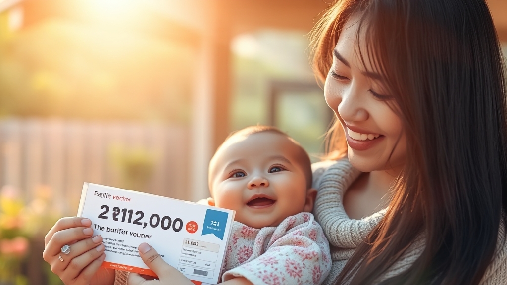 출산 관련 지원금 정리 (realistic 스타일)