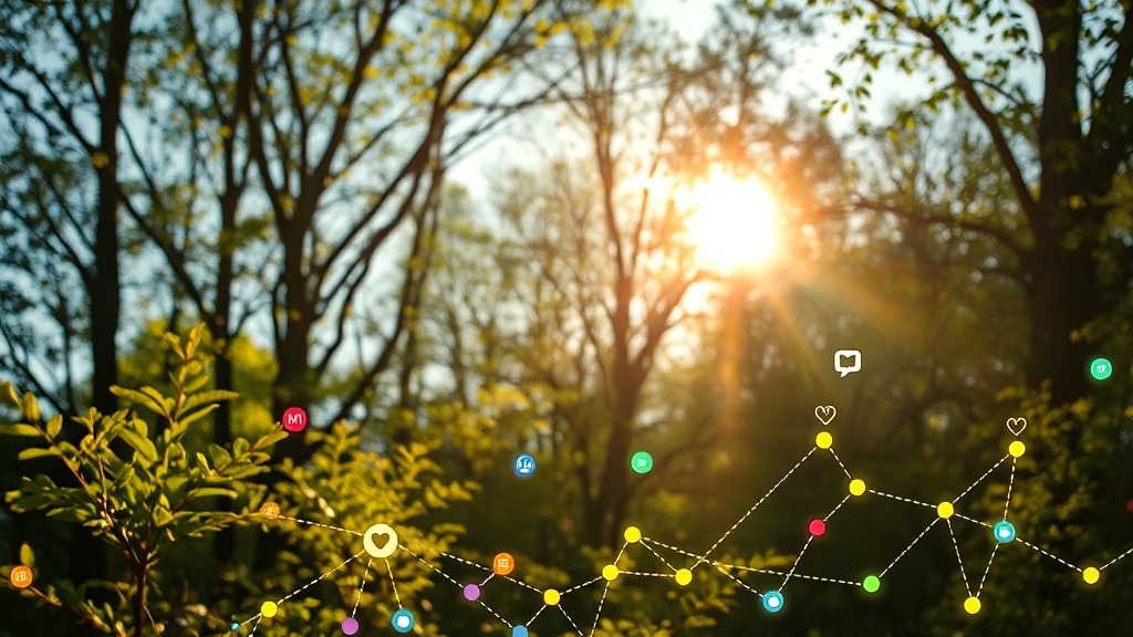 인스타그램 스토리 조회 순서의 비밀과 최적화 전략 4 알고리즘 영향 주는 요소는? (realistic 스타일)