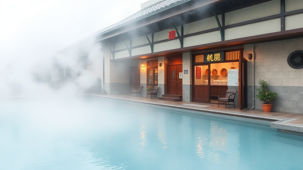 온양으로 가는 방법 (watercolor 스타일)