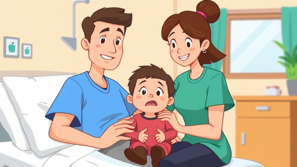 실손보험, 왜 필요할까요? (cartoon 스타일)