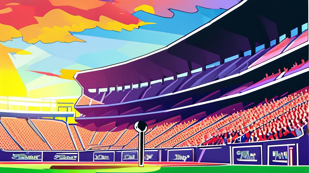 결론: 개막전, 시즌의 시작을 알리는 중요한 순간 (cartoon 스타일)