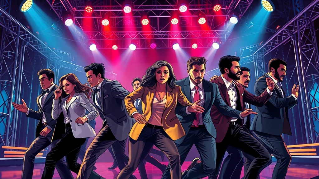 논란에 대한 팬덤 반응 (illustration 스타일)