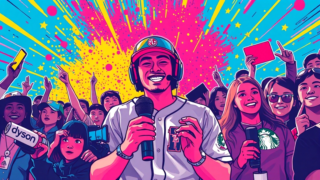 팬 투표 경품 이벤트 (popart 스타일)