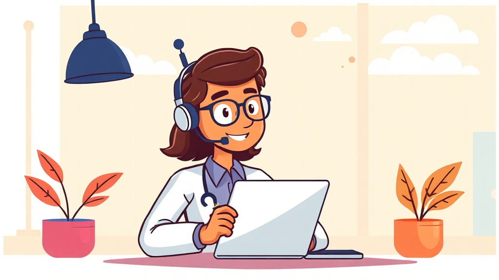 AI 기반 서비스 도입 계획 (cartoon 스타일)