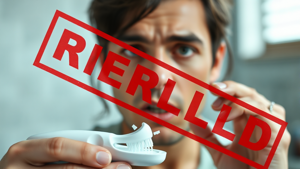 2080 치약 회수 배경 (realistic 스타일)