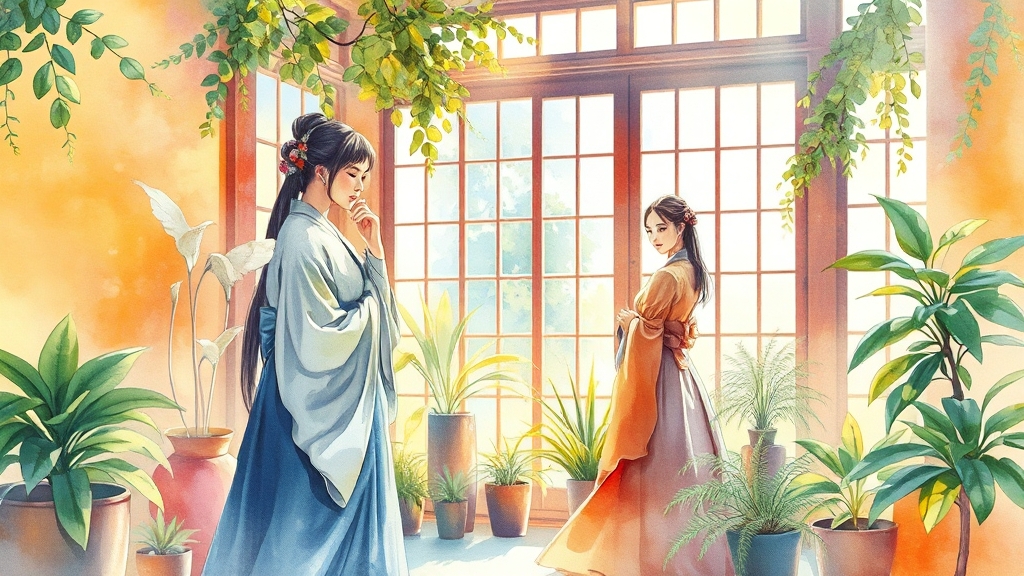 액운을 피하는 방법 (watercolor 스타일)