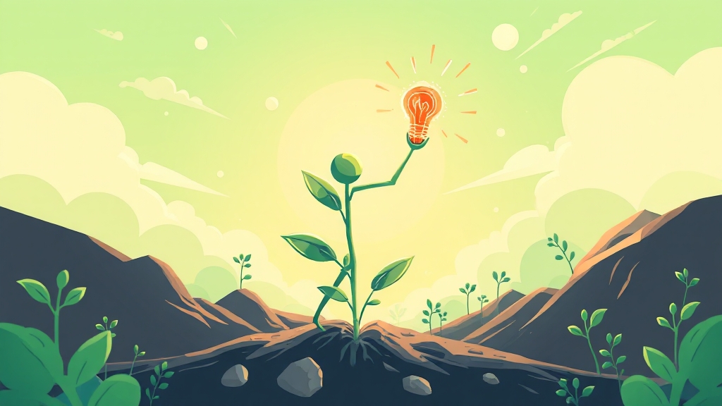 결론: 신중한 투자가 답! (illustration 스타일)