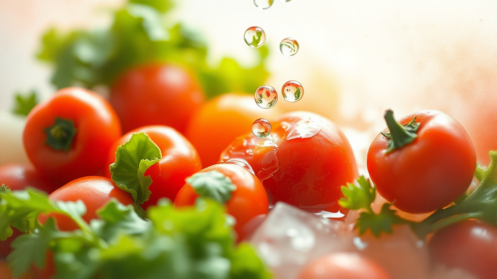 식초, 베이킹소다 활용법 (watercolor 스타일)