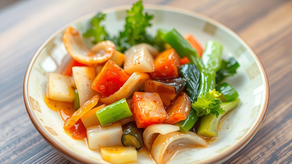 산초기름, 맛있게 먹는 법 (watercolor 스타일)