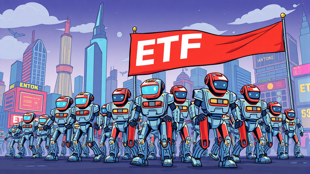 로봇 ETF 분석 (cartoon 스타일)