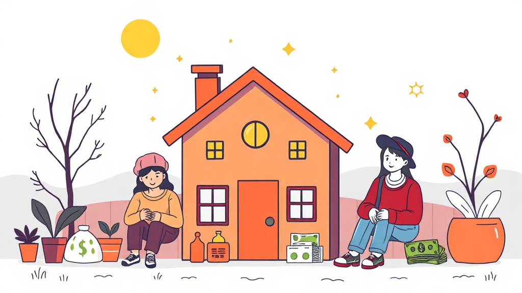 월세 세액공제 자격 요건 완벽 정리 (illustration 스타일)