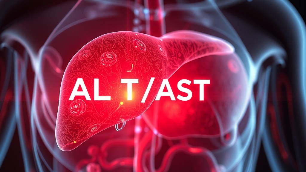 간수치(ALT, AST)란? (realistic 스타일)
