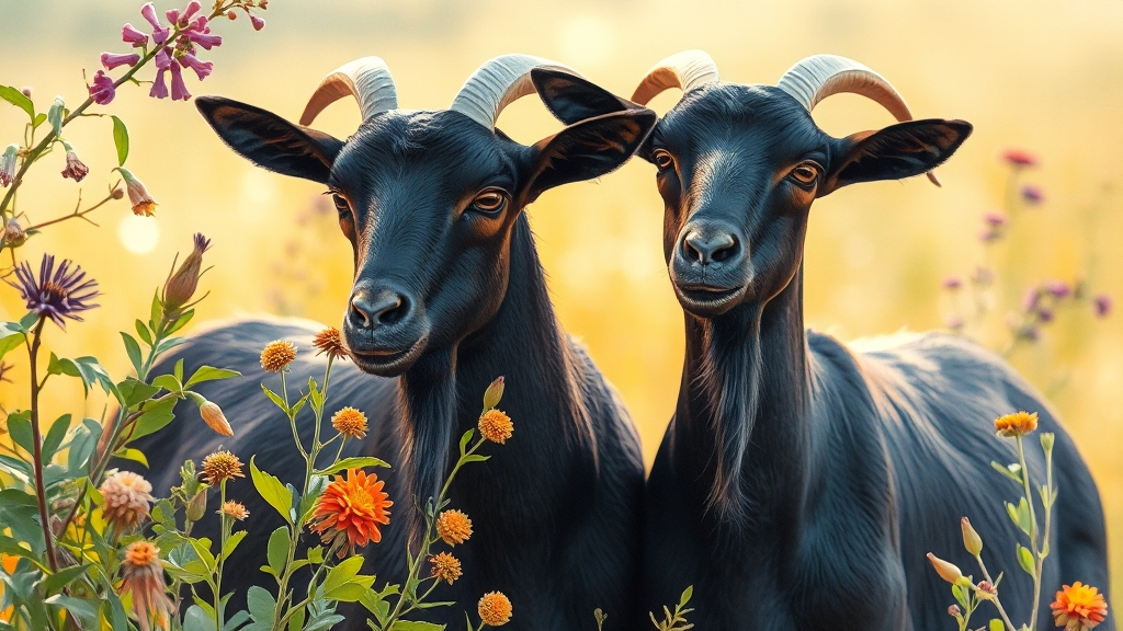 흑염소진액, 무엇? (watercolor 스타일)