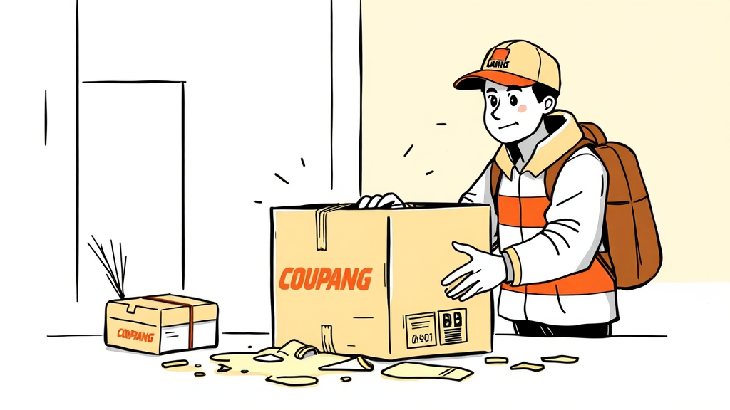 배달 중 사고, 보상 범위는? (illustration 스타일)