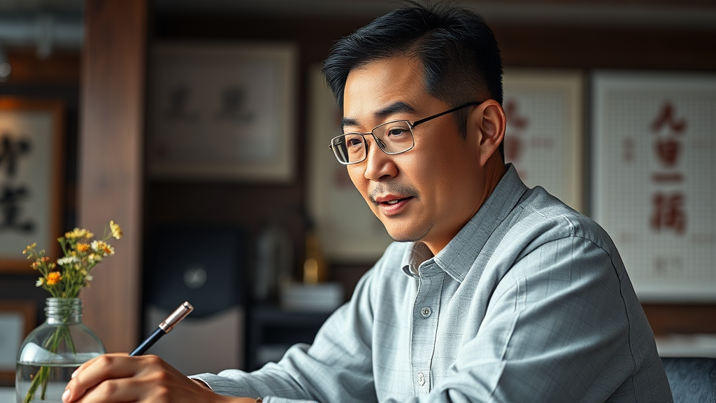 영식의 프로필 및 직업 정보 (realistic 스타일)