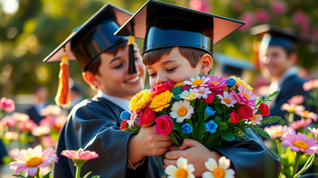 졸업 선물로서의 가치와 의미 (realistic 스타일)