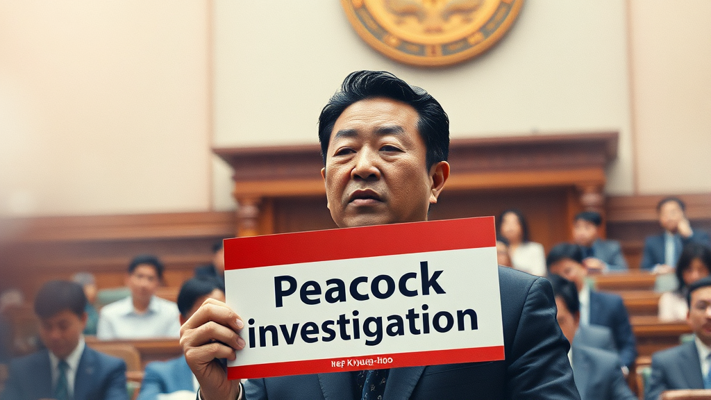 추경호 측 입장 및 반박 (watercolor 스타일)