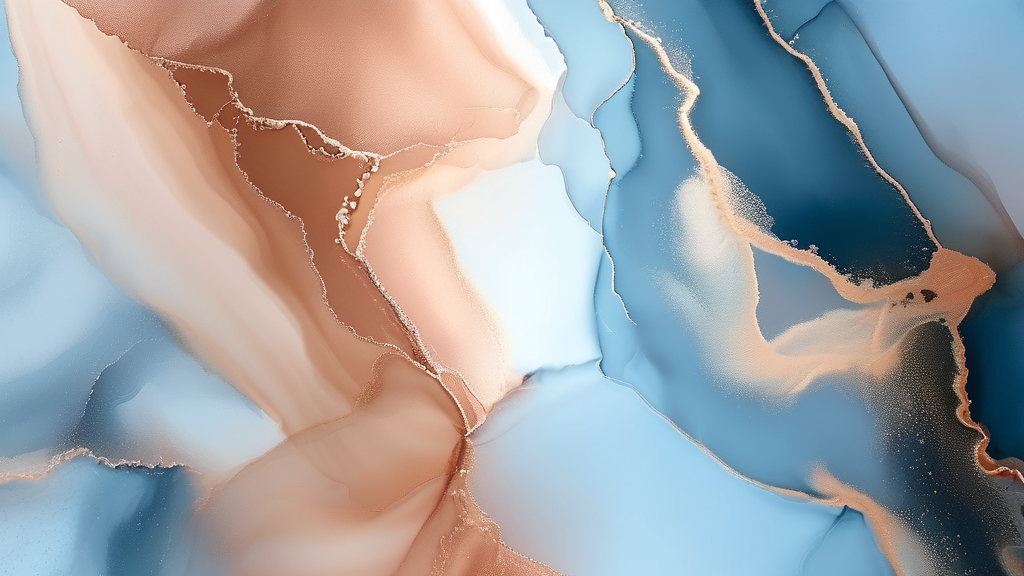 글로벌 공급망 불안과 구리 가격의 상관관계 (watercolor 스타일)