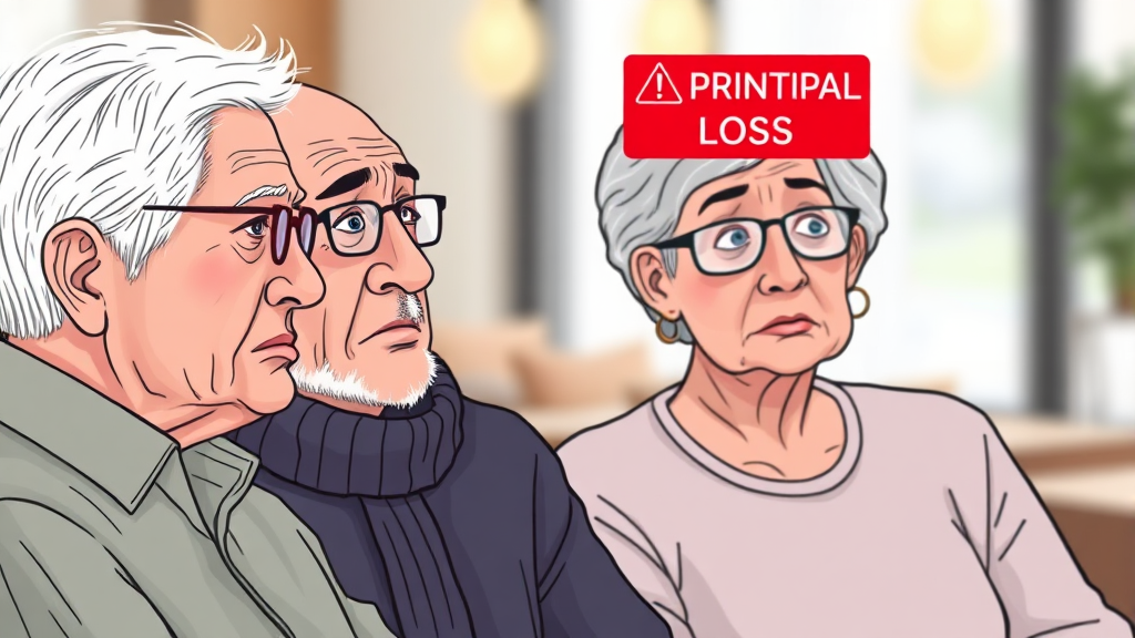 불완전판매 위험과 대처 (illustration 스타일)