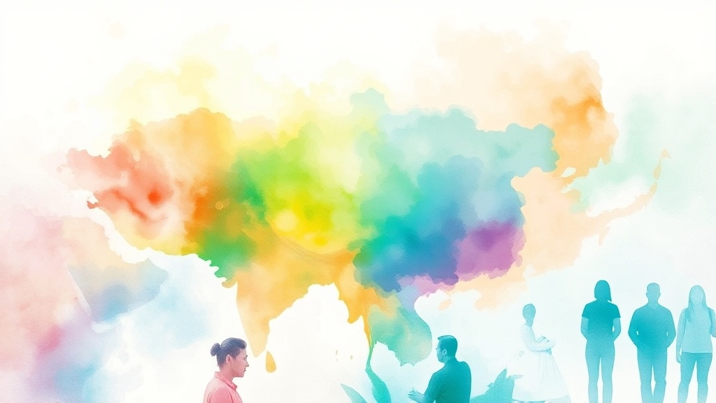 ChatGPT 그룹 채팅 서비스 제공 지역 (watercolor 스타일)