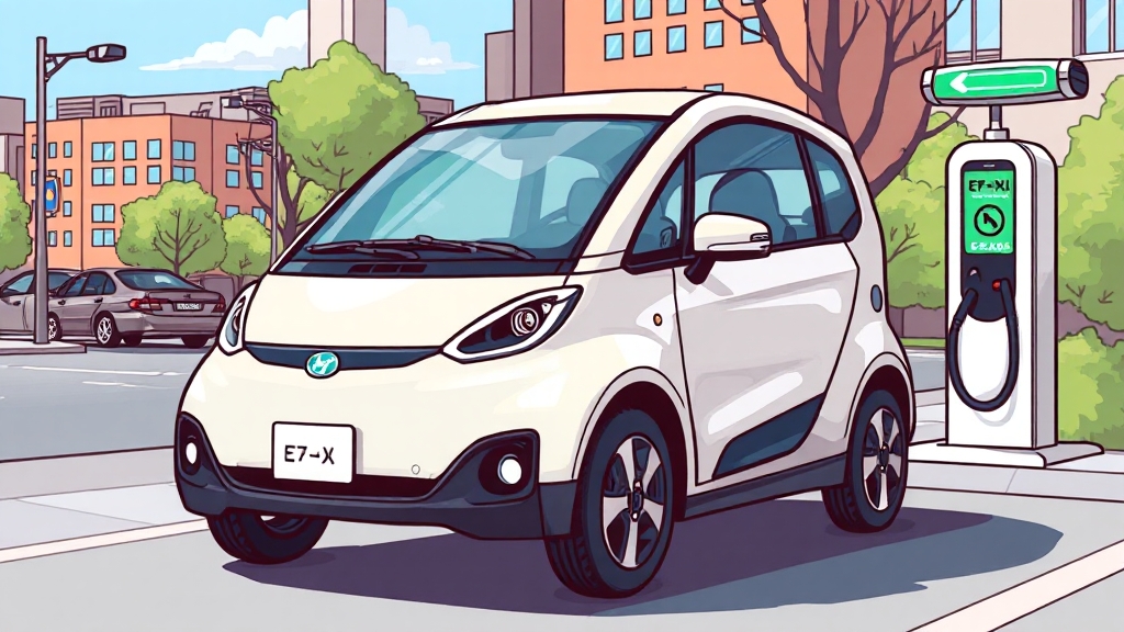 무쏘 EV 가격 및 구매 정보 (cartoon 스타일)