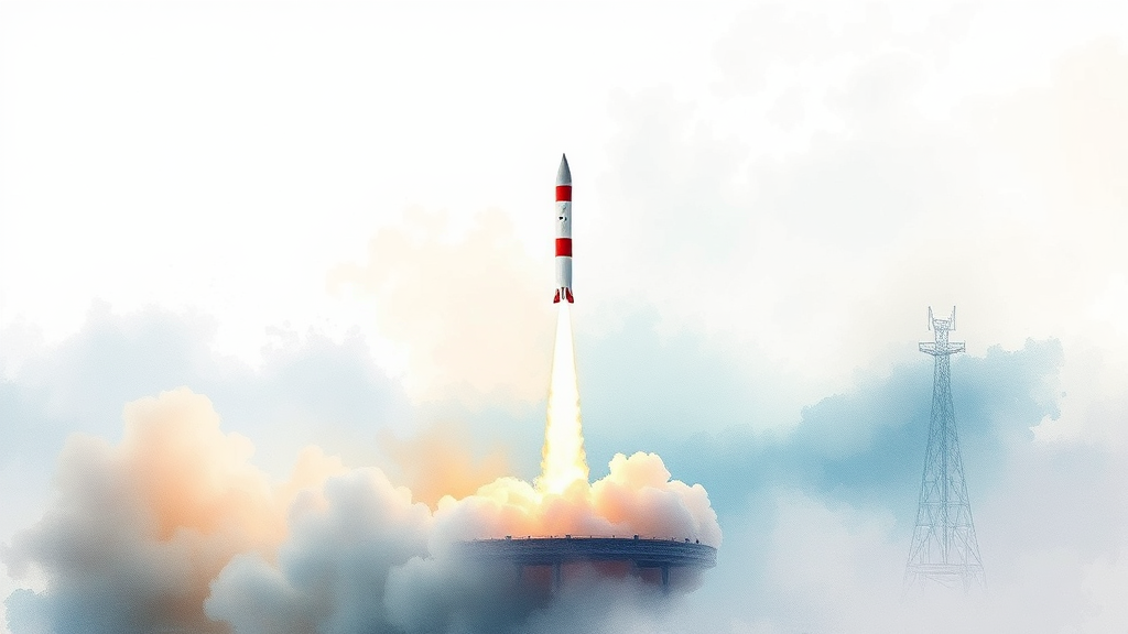 천궁2 관련주 투자 전략 및 유의사항 (watercolor 스타일)