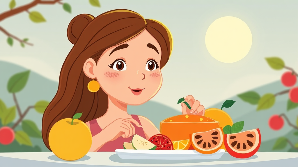 뮤신 콜라겐 섭취 방법 및 효과 극대화 팁 (cartoon 스타일)