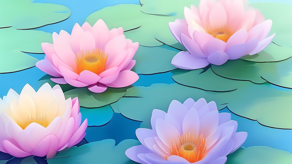 아이폰에서 애플 아이디 비밀번호 재설정하기 (watercolor 스타일)