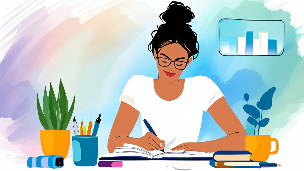 직장인 블로거, 투잡 수익 종합소득세 신고는 어떻게? (watercolor 스타일)