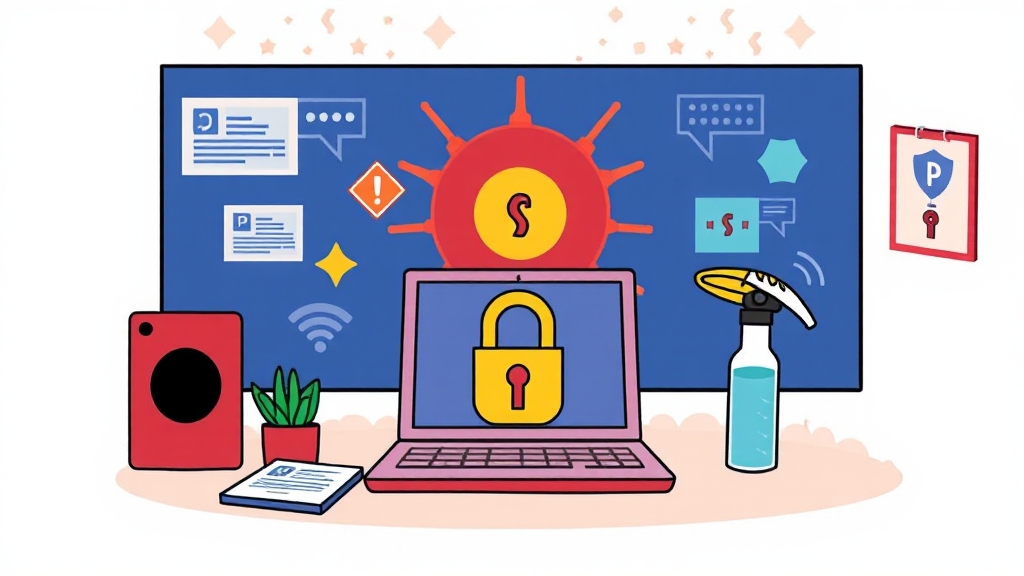 농협 인터넷뱅킹 이용 시 유의사항 (cartoon 스타일)